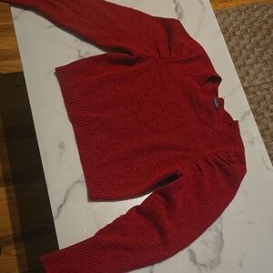 Wild Fable Vibrant Red Crew Neck Sweater